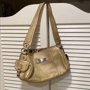 Genuine Leather Gold Purse